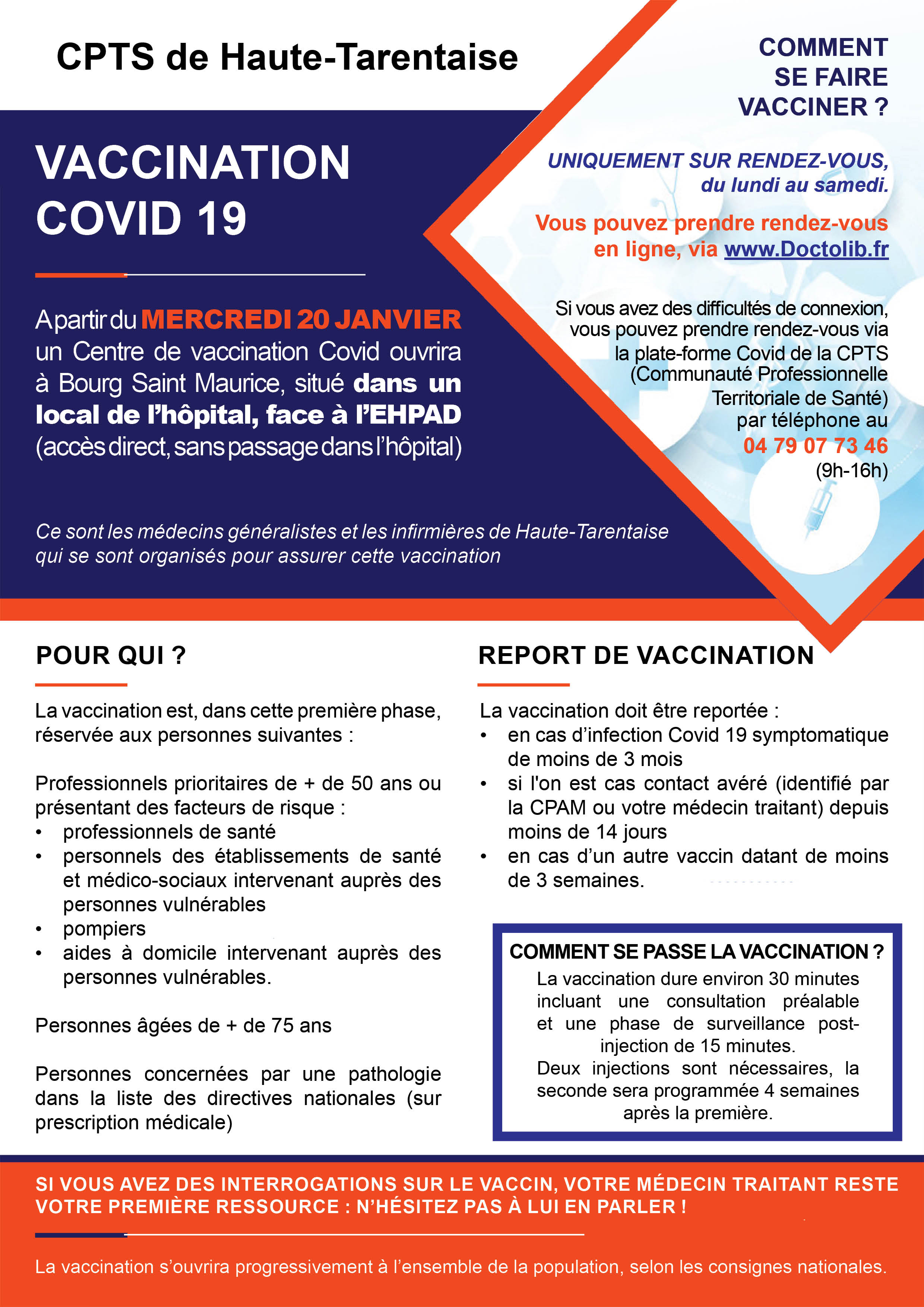 Campagne vaccination